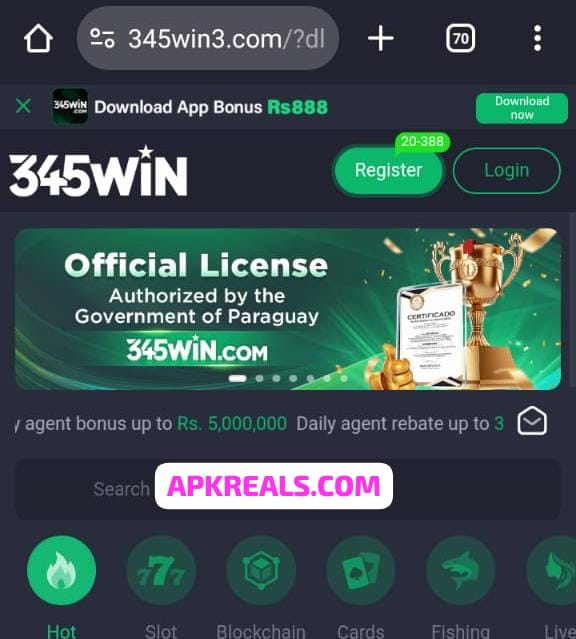 345Win Game Download